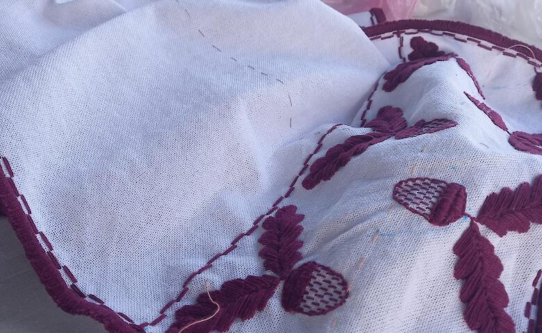 В Трипольском музее провели последний в этом году мастер-класс по обуховской вышивке