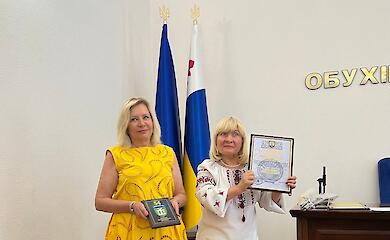 Обухівську міськраду відзначили за підтримку військових: хто, кого, чому