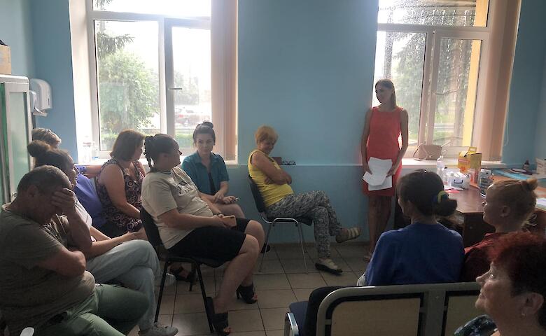 Медикам Ржищева провели тренинги по профилактике профессионального выгорания