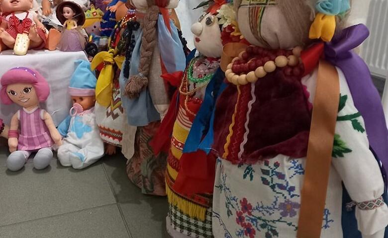 Обуховская мастерица-кукольница экспонируется в Трипольском музее