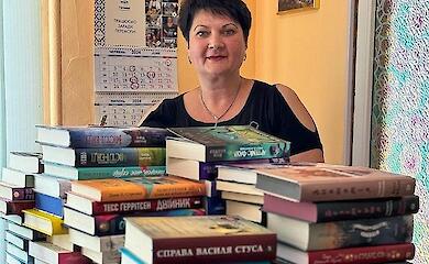 Бібліотечний фонд Кагарлика поповнився сучасними новинками: що придбали