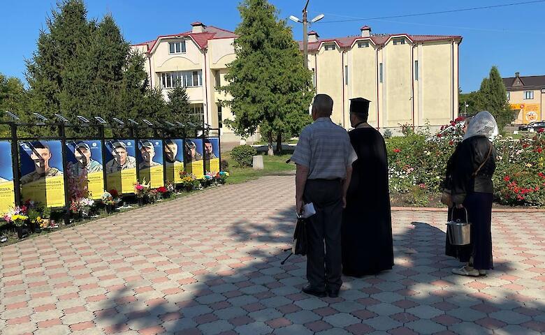 Новые имена погибших Героев появились на Аллее Памяти в Ржищеве