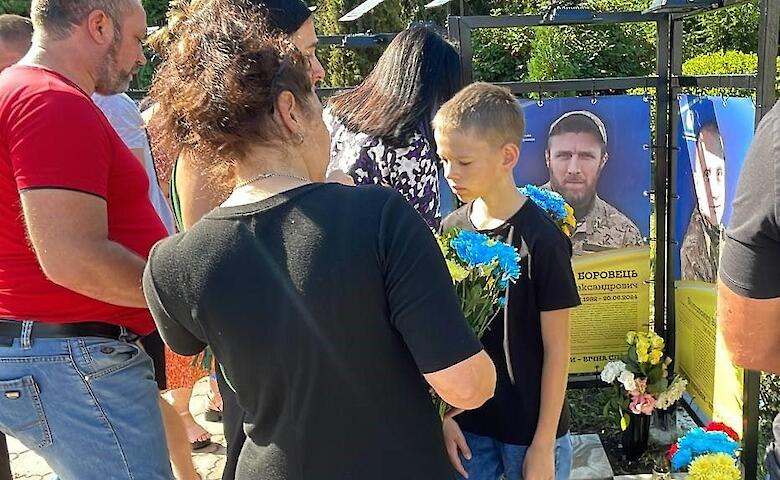 Новые имена погибших Героев появились на Аллее Памяти в Ржищеве