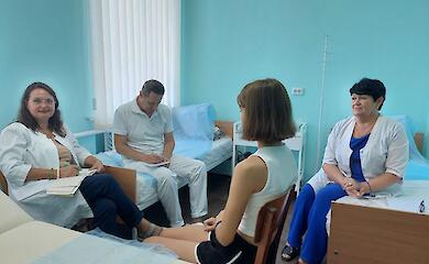 Ведущие столичные специалисты осмотрели пациенток Богуслава