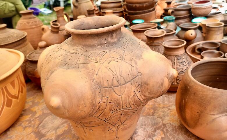 Гончары из Обуховщины приняли участие в инклюзивном фестивале «Файно без рамок»