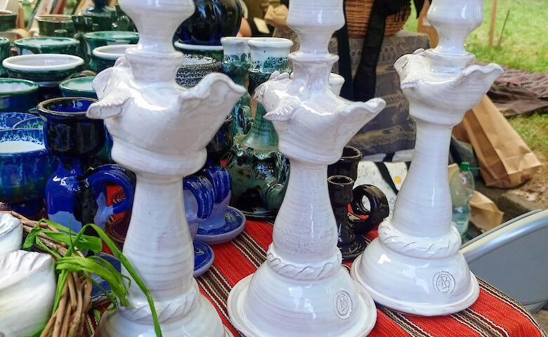 Гончары из Обуховщины приняли участие в инклюзивном фестивале «Файно без рамок»