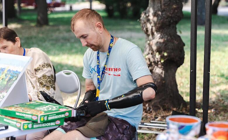 Гончары из Обуховщины приняли участие в инклюзивном фестивале «Файно без рамок»